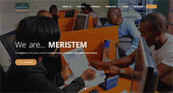 Desktop Screenshot of meristemregistrars.com